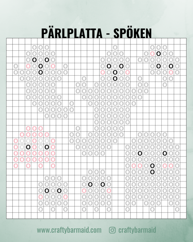 Pärlplattor till halloween – Crafty Barmaid