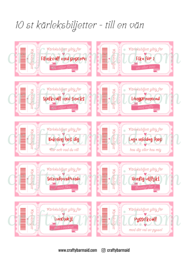 Karleksbiljett_van Karleksbiljett_van