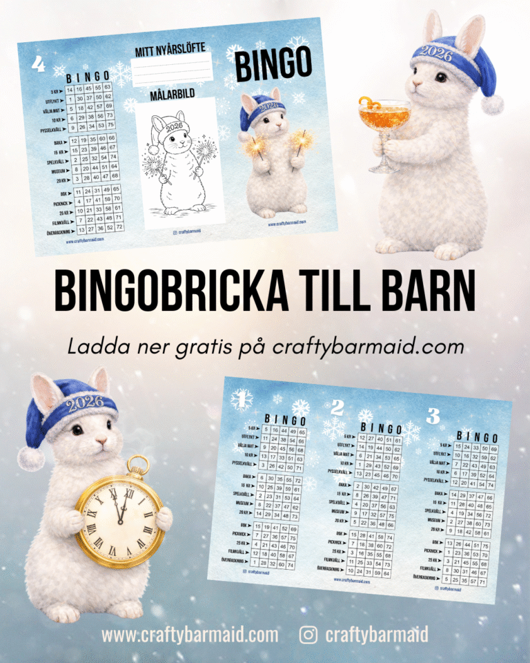Bingo jul & nyår 2025
